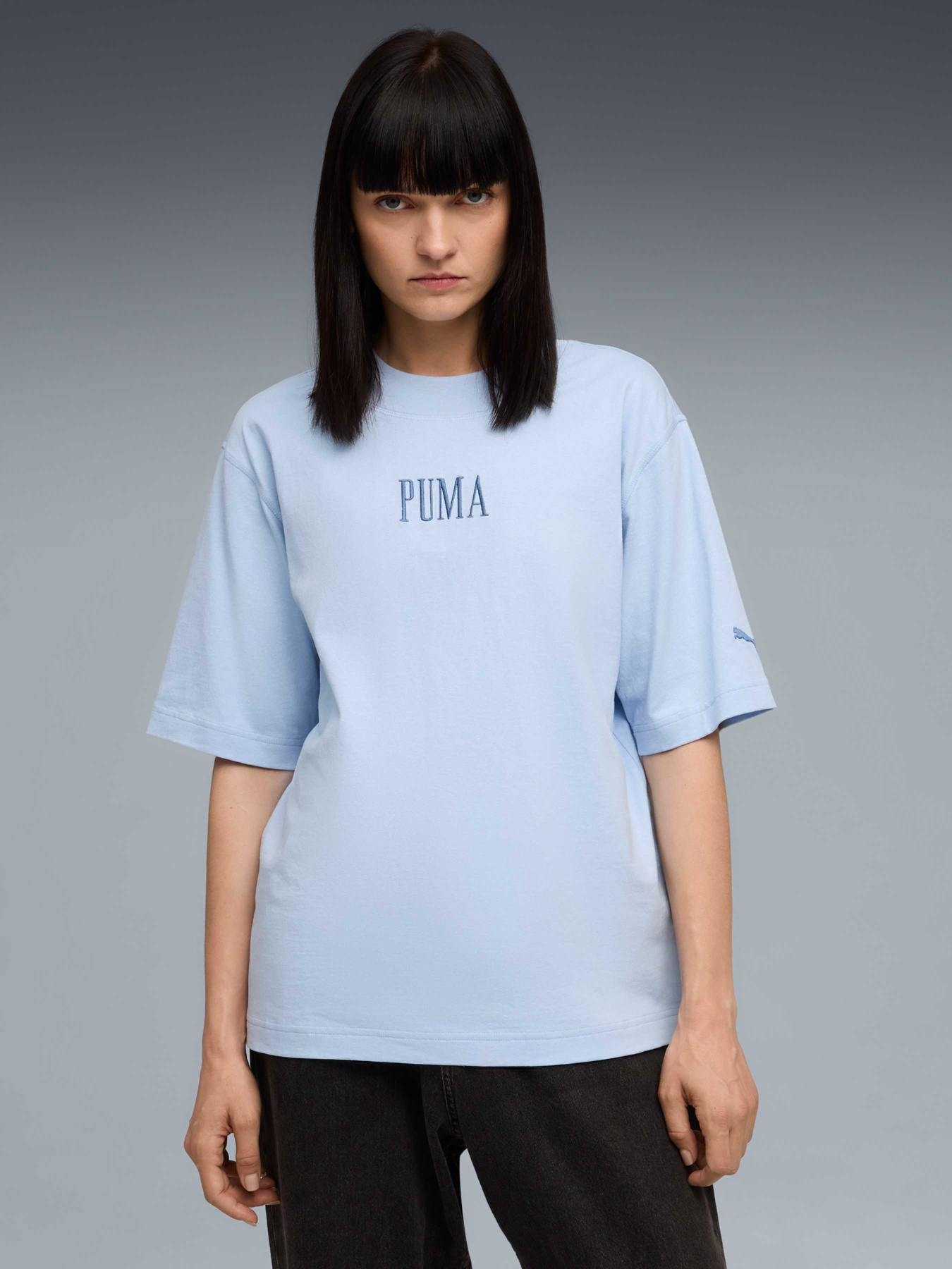Футболка PUMA Premium Ess Graphic Boxy Tee модель 632069 Фото