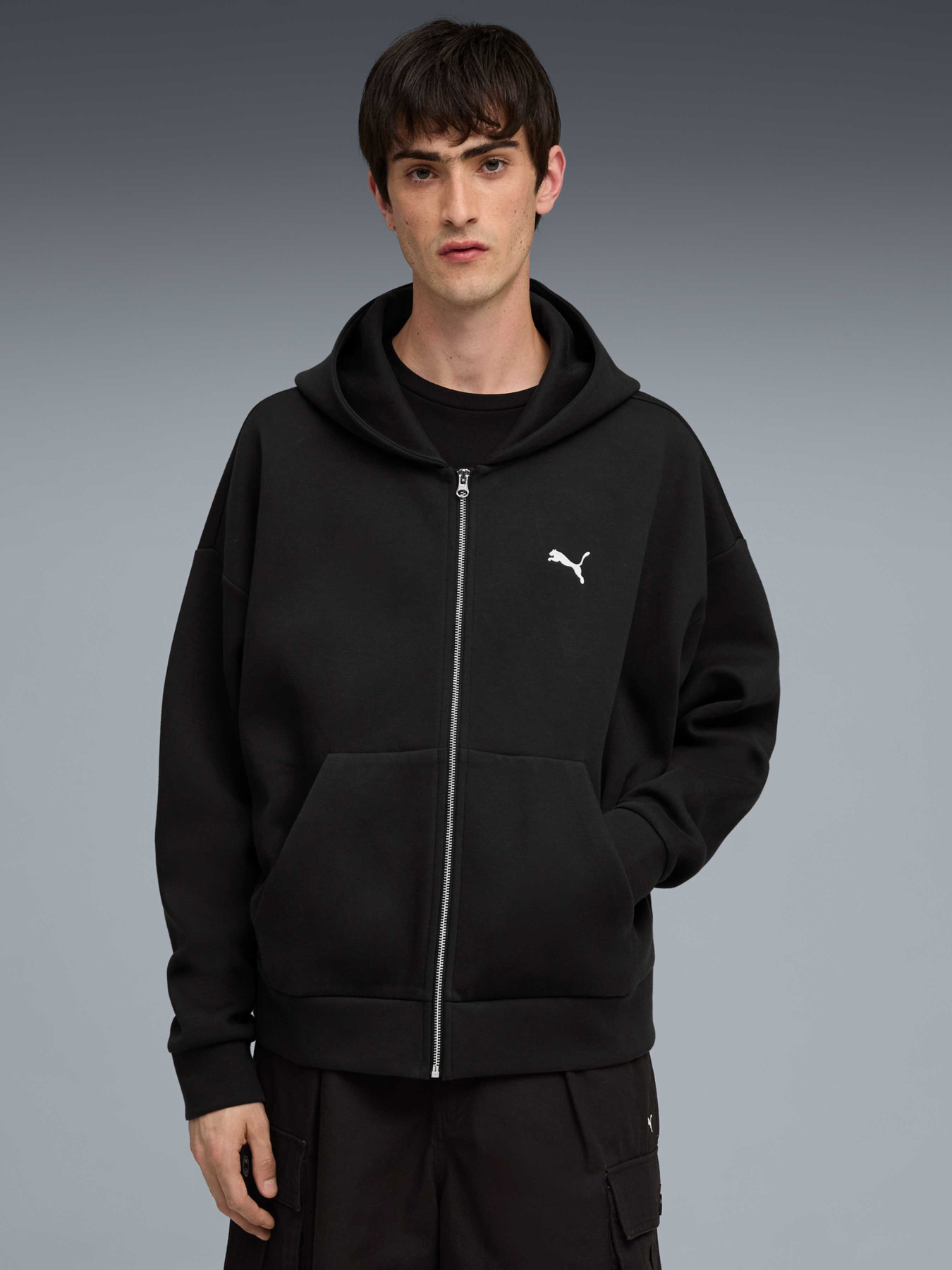 Кофта спортивная PUMA Wardrobe Ess Full-zip Hoodie модель 632066 Фото