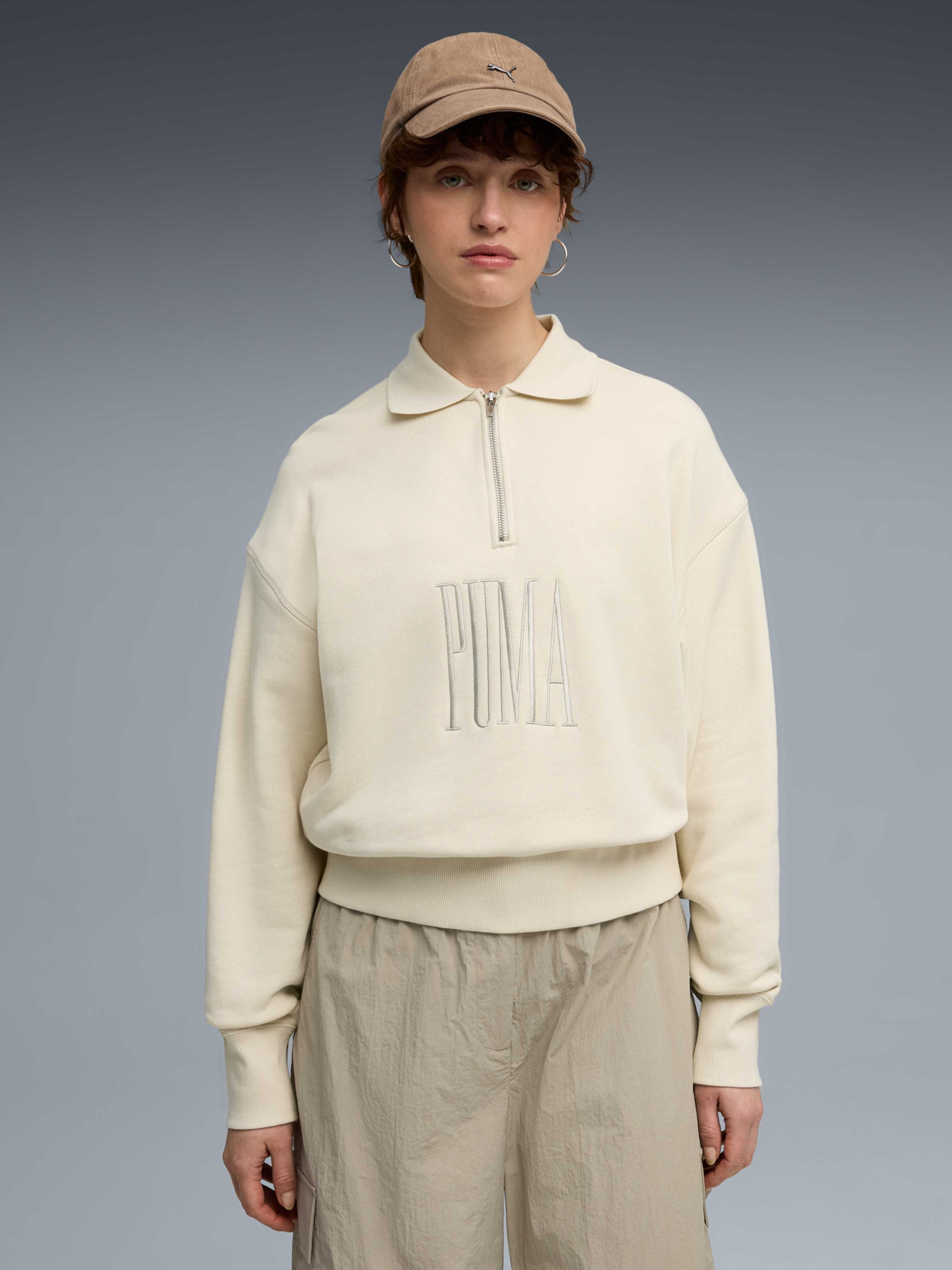 Кофта PUMA Premium Ess Polo Crew модель 632056 Фото