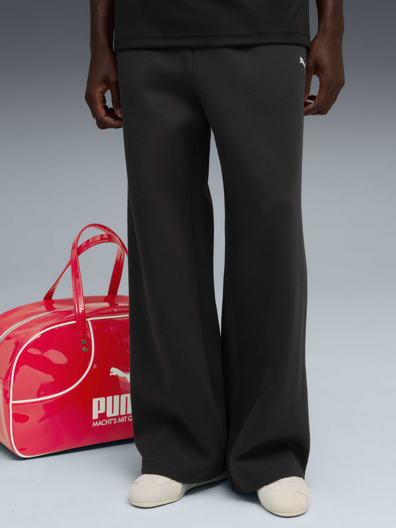 Штаны спортивные PUMA Wardrobe Ess Wide Sweatpants модель 632067 Фото