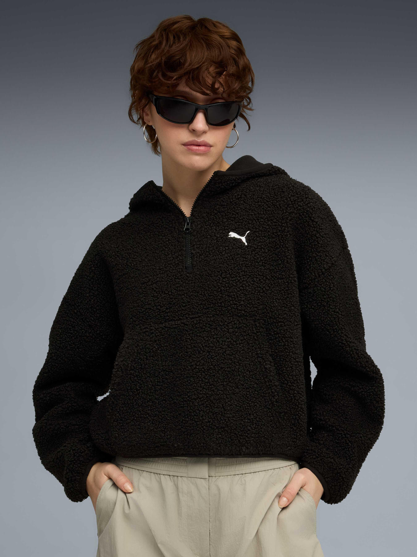 Худи PUMA Wardrobe Ess Polar Fl Hoodie модель 632048 Фото