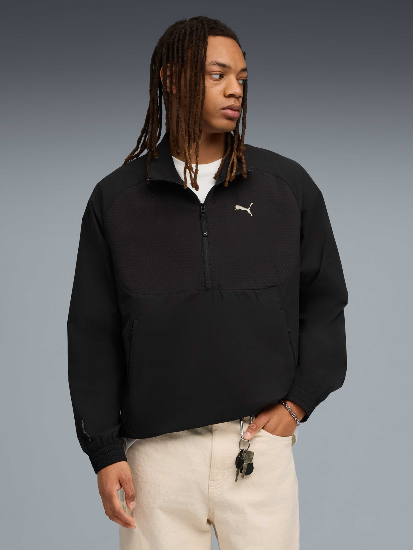 Кофта спортивная PUMA Tech Half-zip Crew модель 632101 Фото