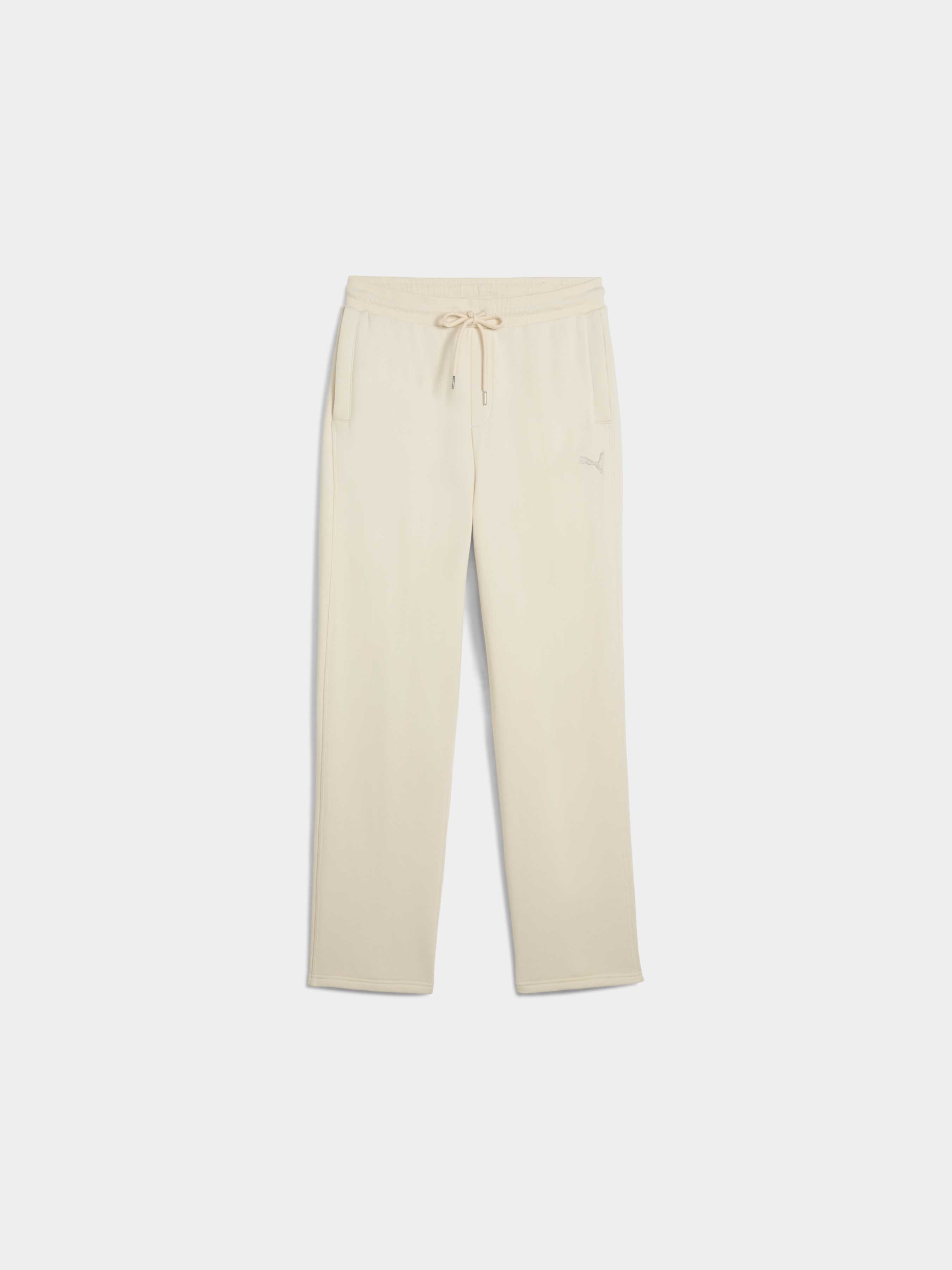 Жіночі Спортивні штани PUMA Premium Ess Sweatpants (632073_87) колір білий, матеріал комбінований верх