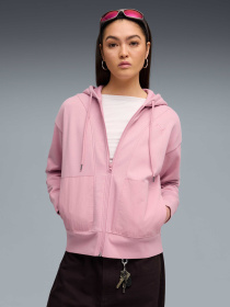 Спортивная кофта PUMA Her Relaxed Full-zip Hoodie модель 688150 Фото