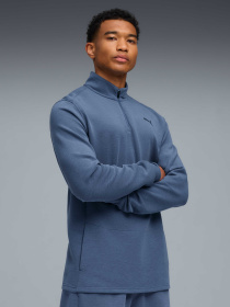 Спортивная кофта PUMA M Cloudspun 1/4 Zip модель 527837 Фото