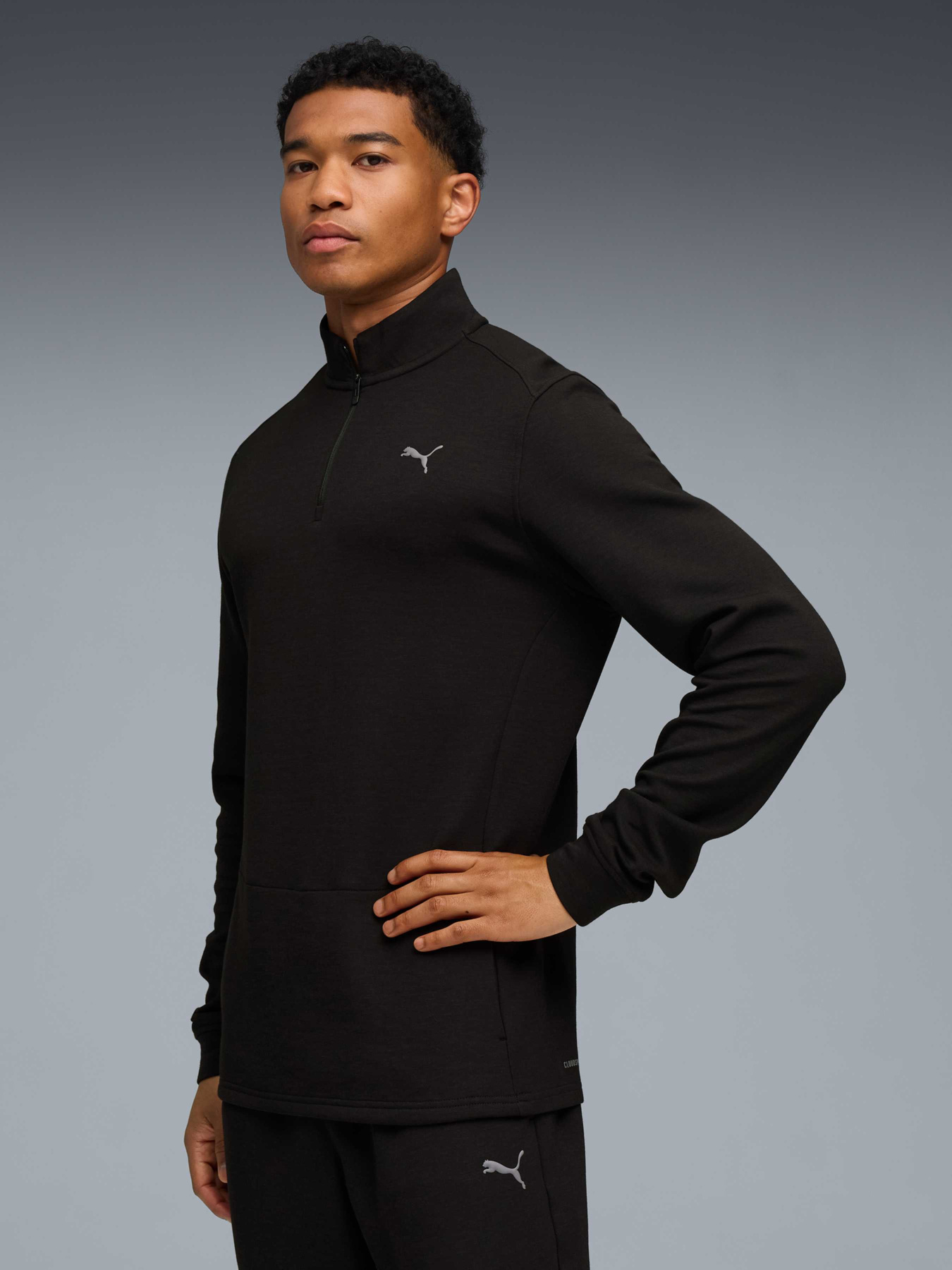 Спортивна кофта PUMA M Cloudspun 1/4 Zip модель 527837 Фото