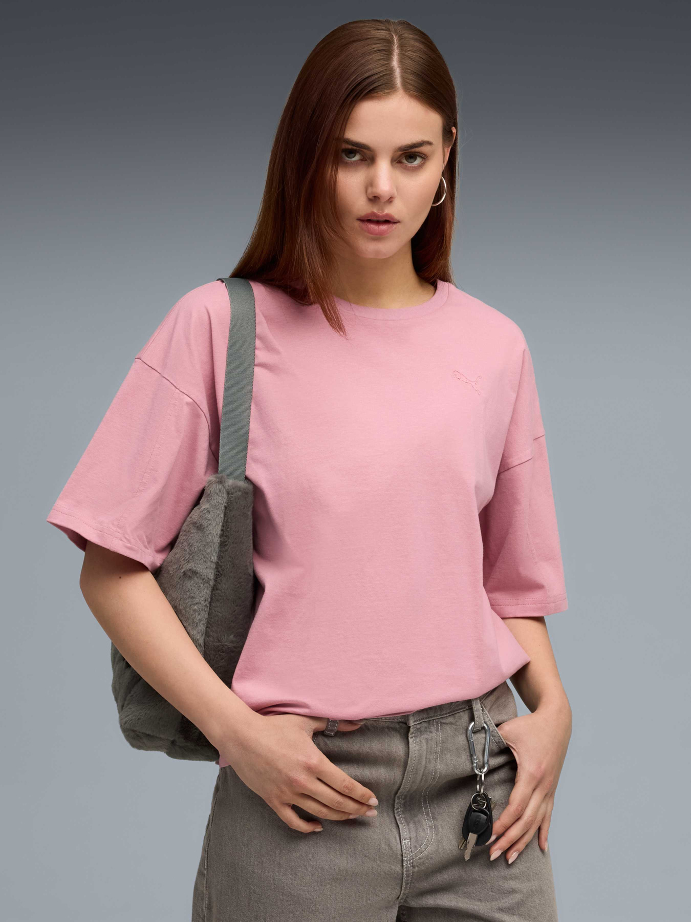 Футболка PUMA Her Oversized Tee модель 688148 Фото