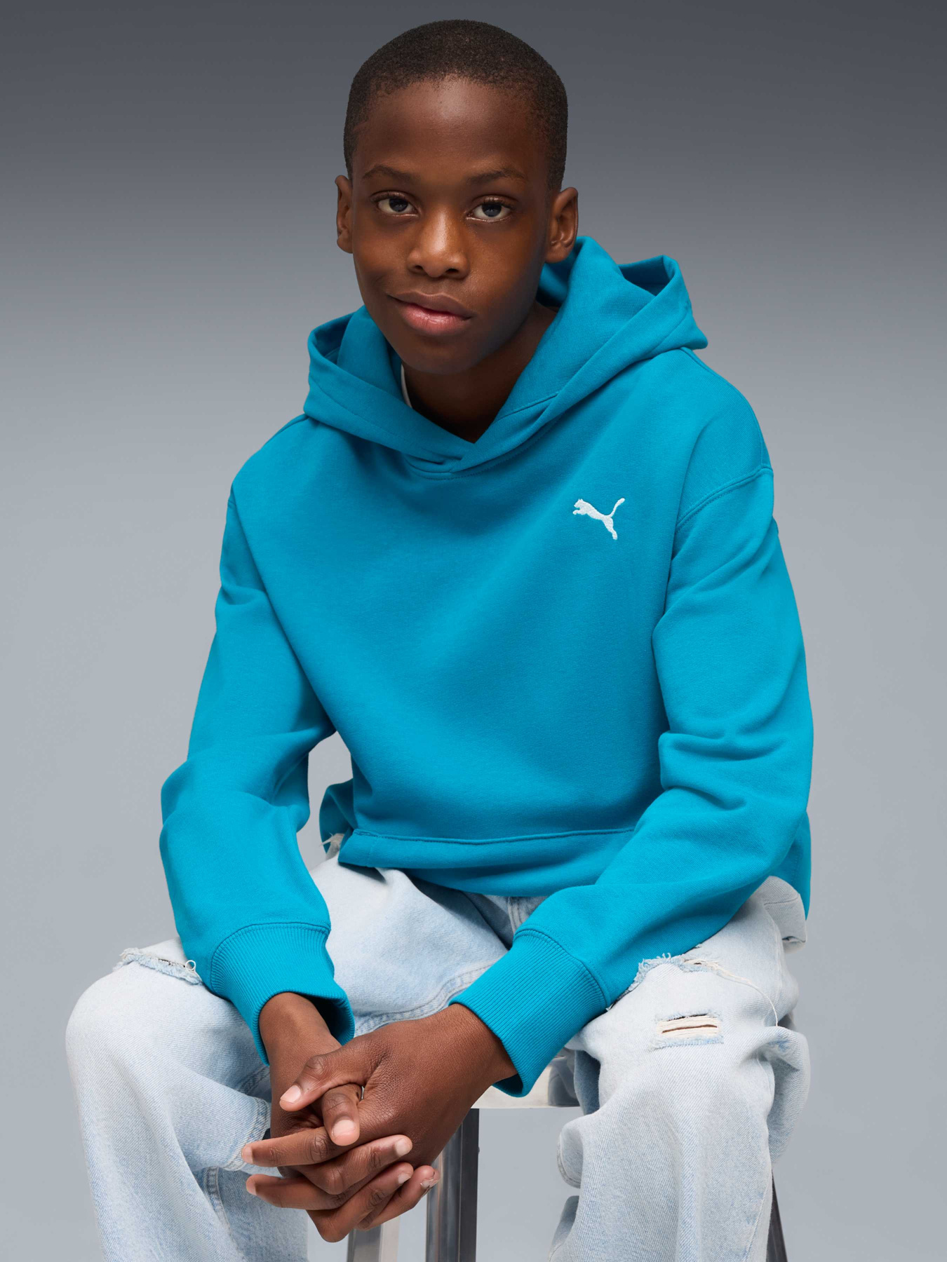 Худи PUMA Wardrobe Ess Relaxed Hoodie модель 629879 Фото