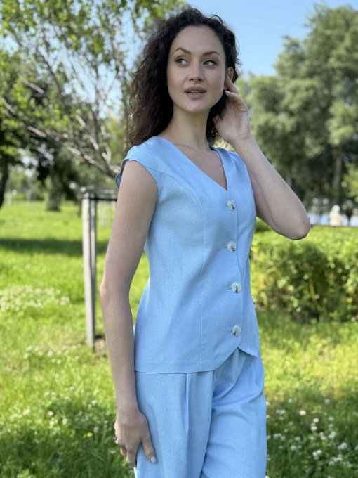 Класичний жилет CAT ORANGE модель 3369 Фото