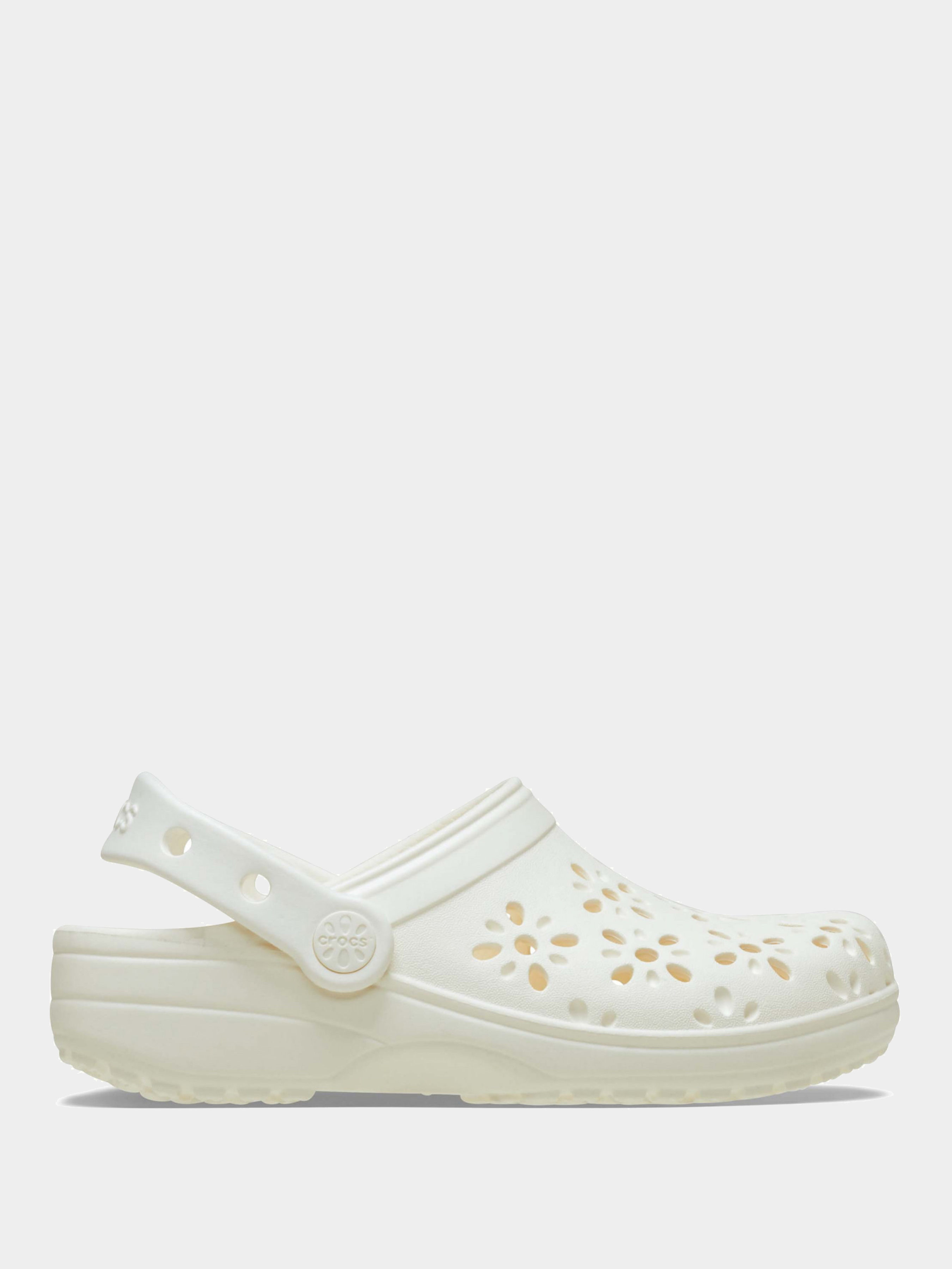 Жіноче Сабо Crocs  (210927CHA) колір білий, матеріал синтетичний матеріал