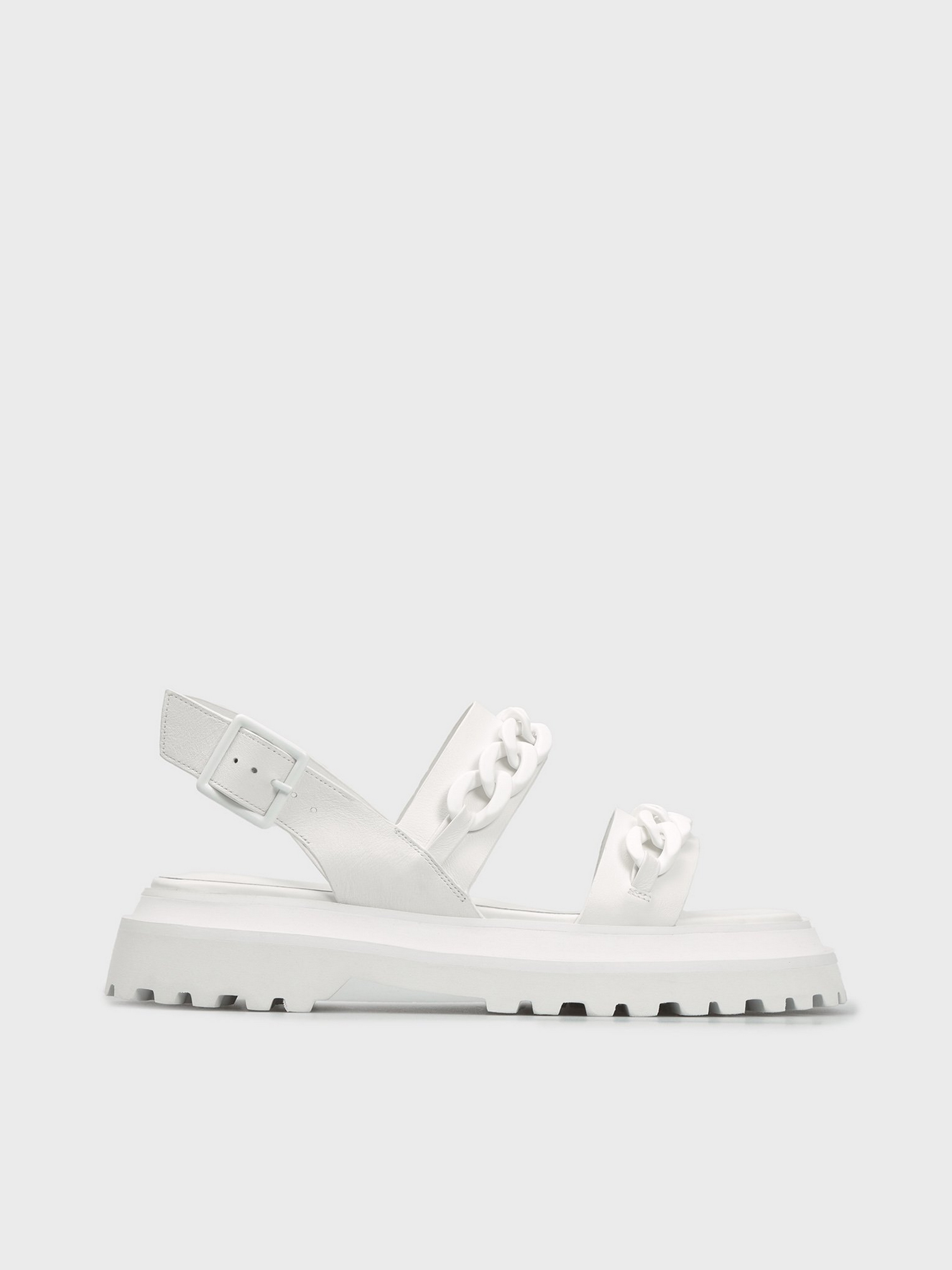 Шкіряні Жіночі Сандалії PRPY  (PRSLT1001W_WHT) колір білий