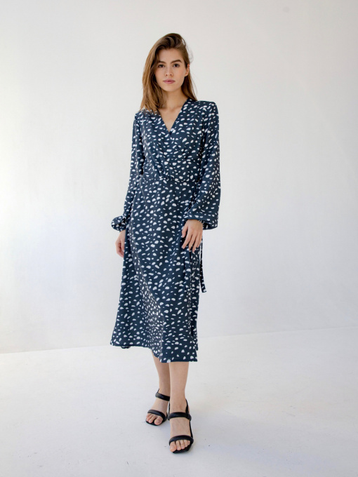 Платье миди MON VOL модель mv00685 Фото