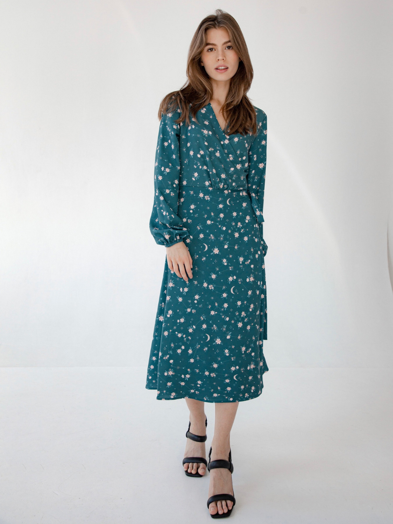 Сукня міді MON VOL модель mv00686 Фото