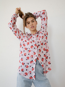 Сорочка повсякденна MON VOL модель mv0236 Фото