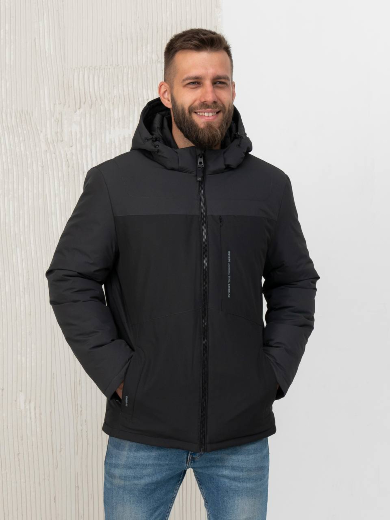 Зимова куртка D&V couture модель 104-GR Фото