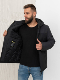 Зимняя куртка D&V couture модель 104-GR Зимняя куртка D&V couture модель 104-GR Фото