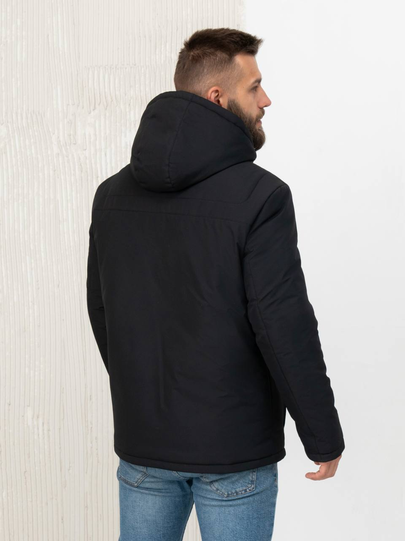 Зимняя куртка D&V couture модель 104-BLC Фото