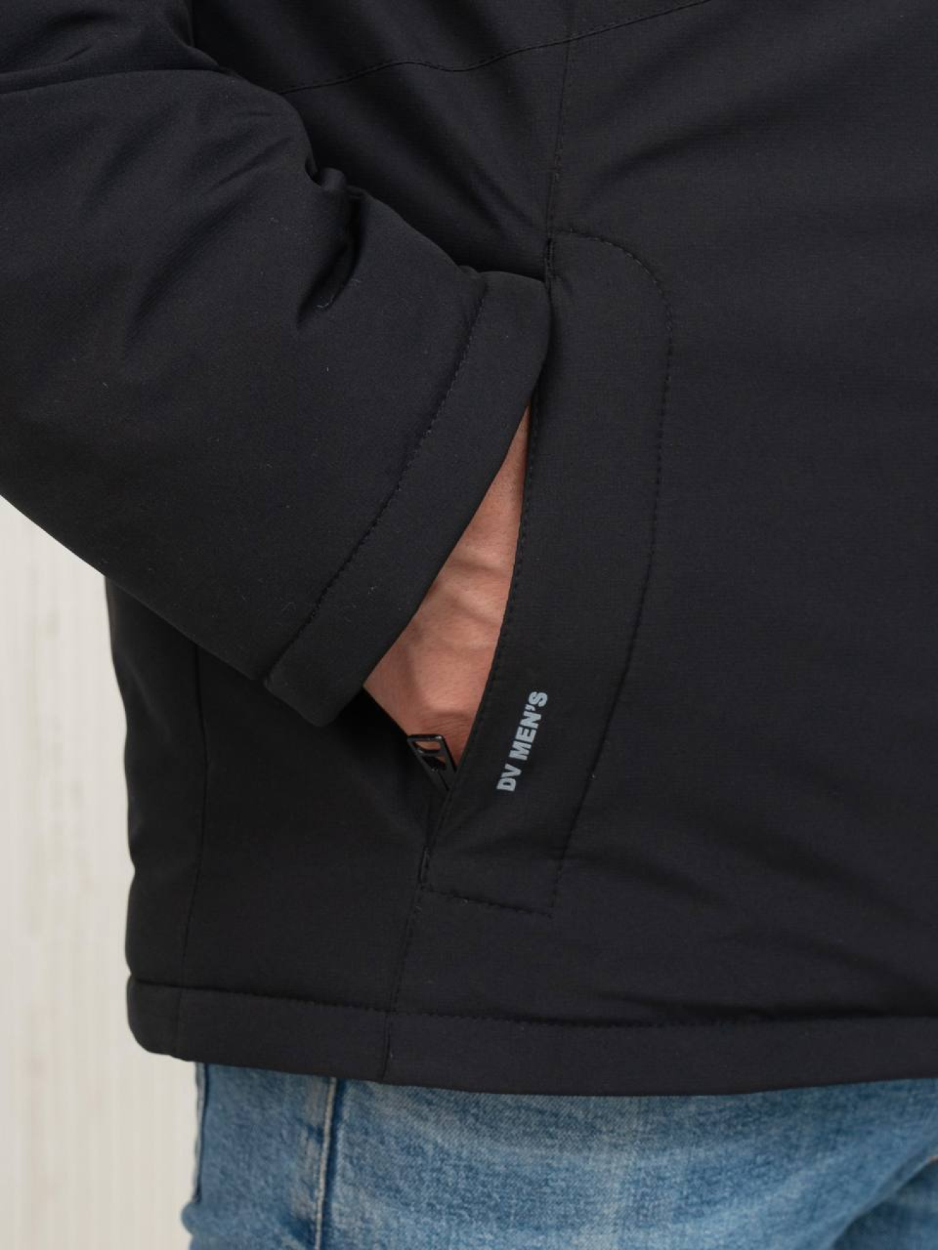 Зимняя куртка D&V couture модель 104-BLC Фото