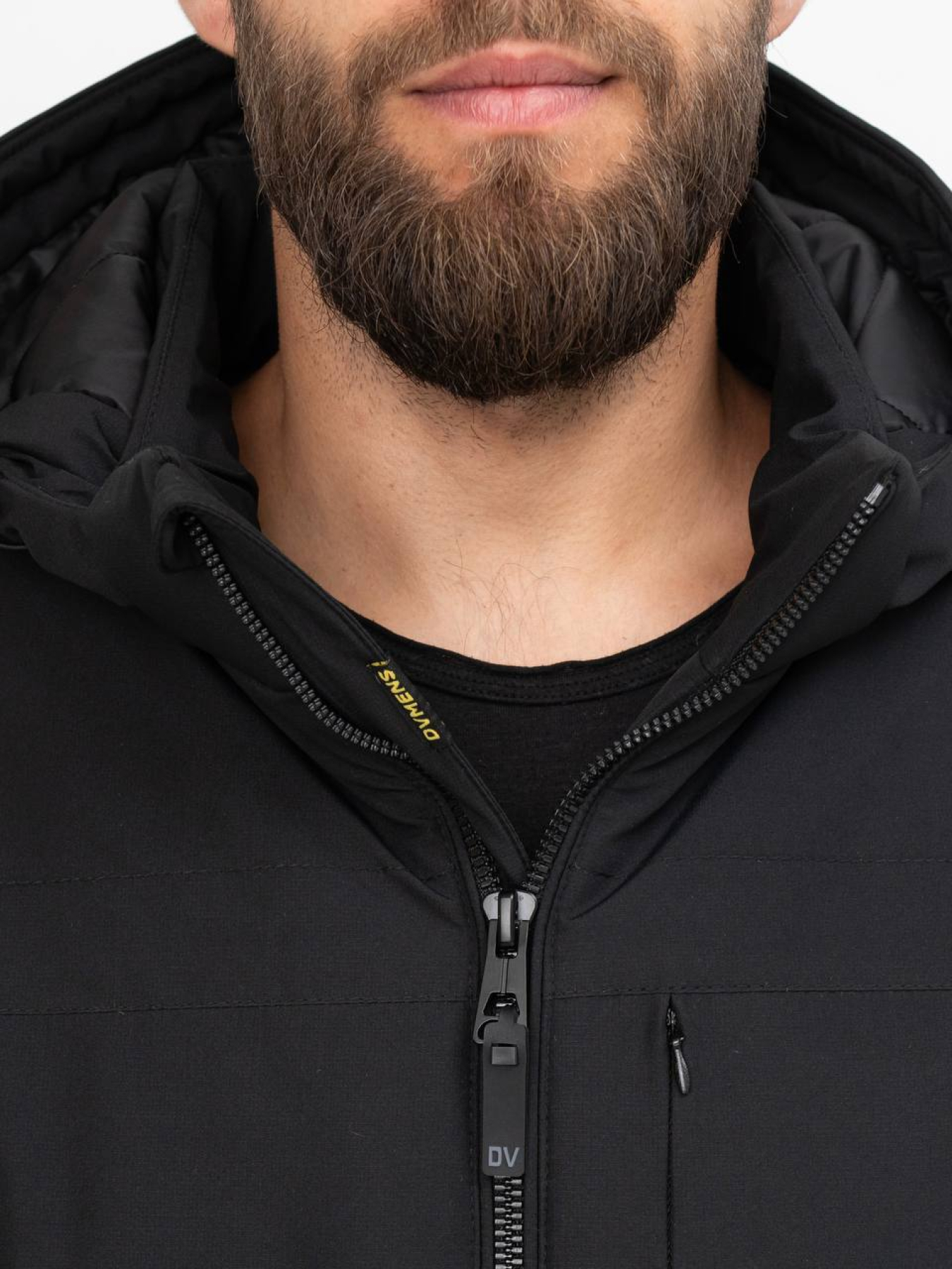 Зимняя куртка D&V couture модель 104-BLC Фото