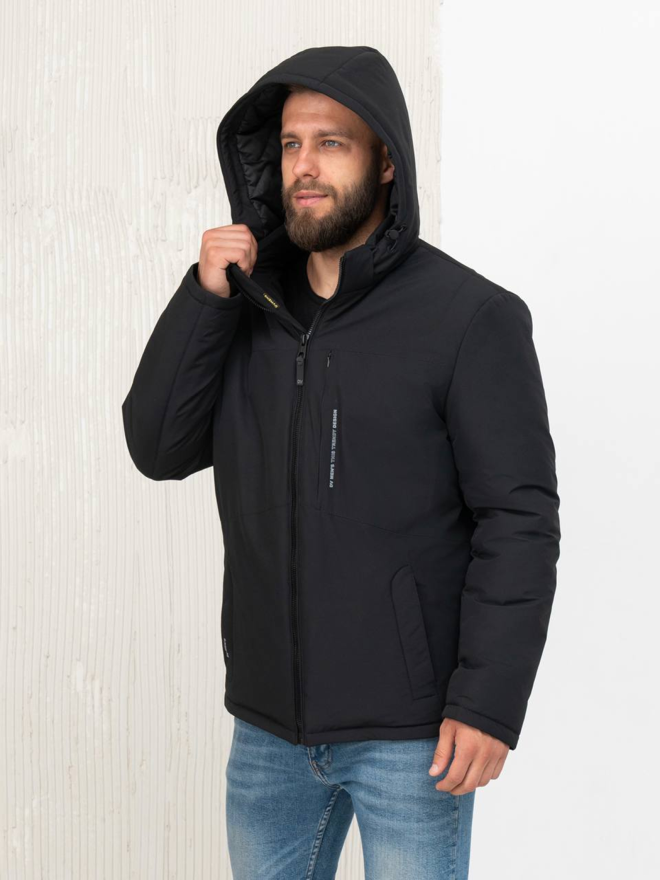 Зимова куртка D&V couture модель 104-BLC Фото