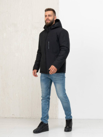 Зимова куртка D&V couture модель 104-BLC Фото