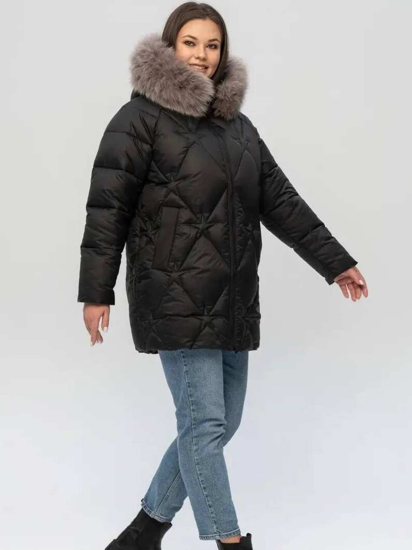 Зимова куртка UVENTUM модель LR-05-K-PES-BLC Фото