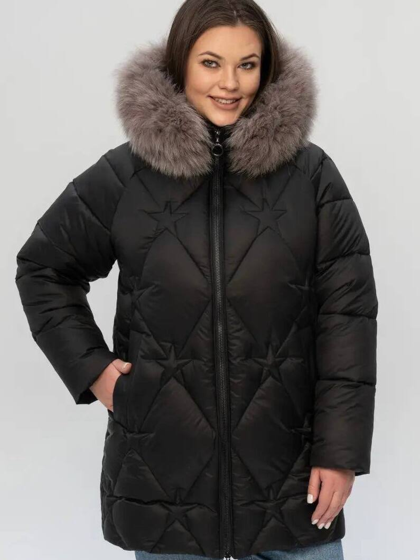 Зимова куртка UVENTUM модель LR-05-K-PES-BLC Фото