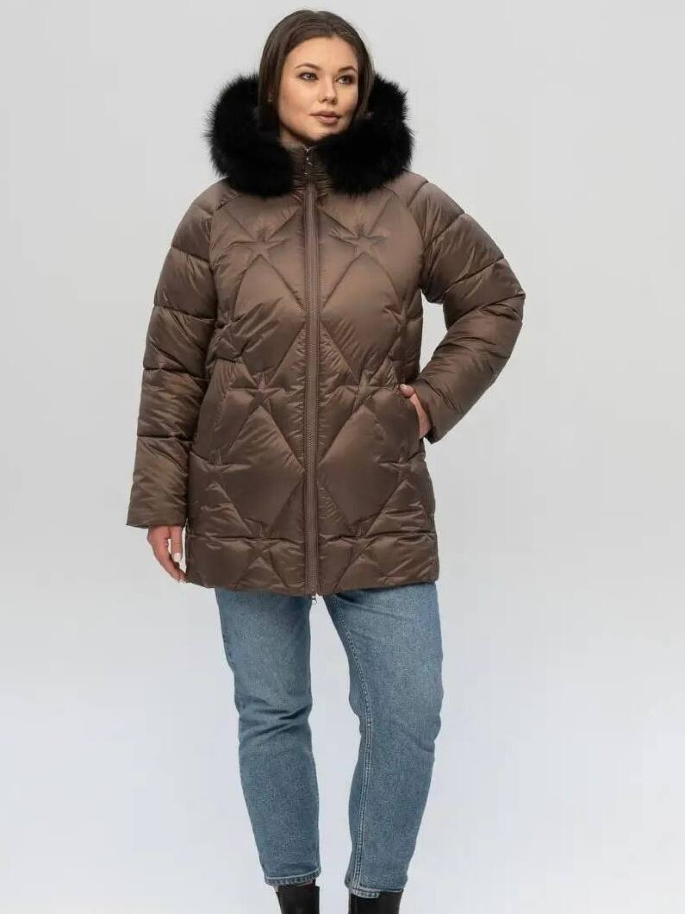 Зимова куртка UVENTUM модель LR-05-CH-PES-BR Фото
