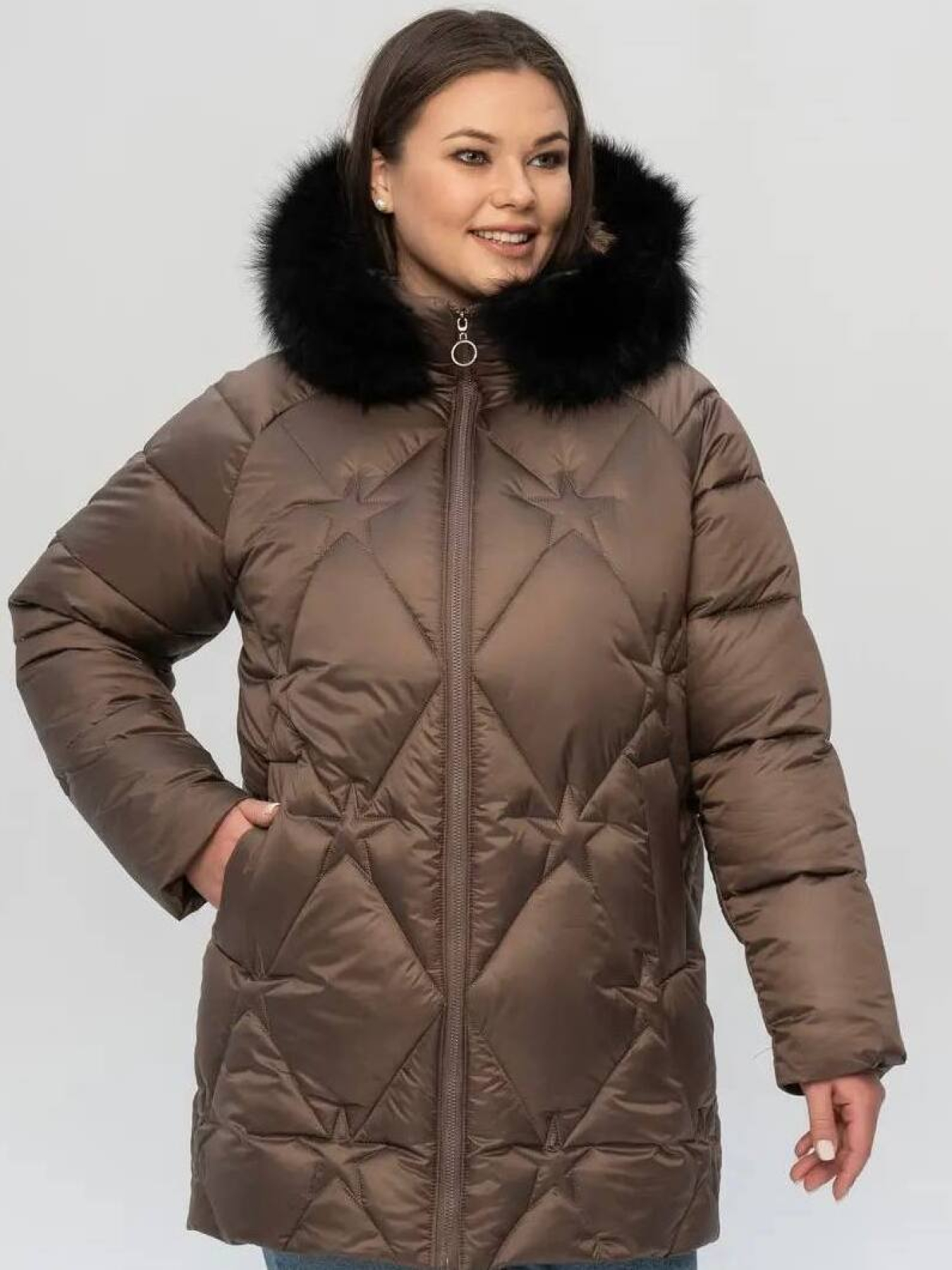 Зимова куртка UVENTUM модель LR-05-CH-PES-BR Фото