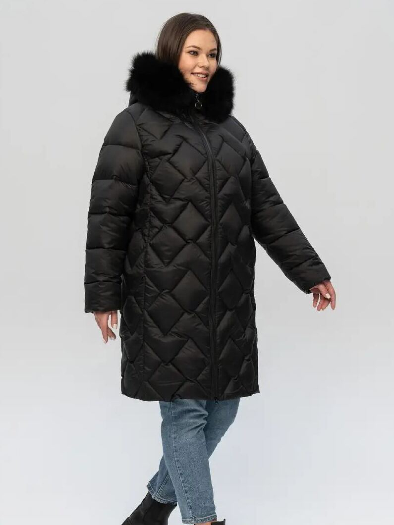 Зимова куртка UVENTUM модель LR-07-PES-BLC Фото