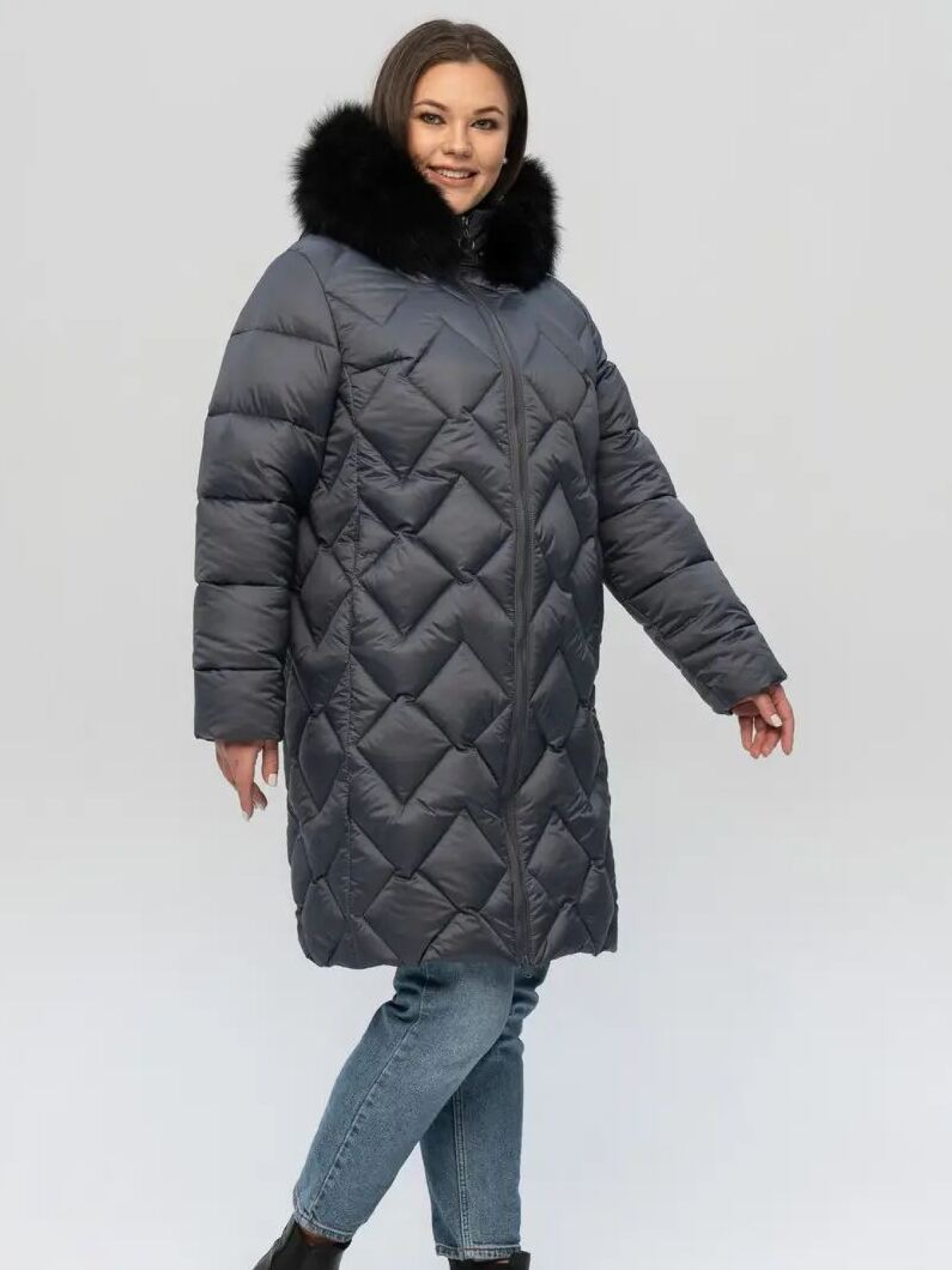 Зимова куртка UVENTUM модель LR-07-PES-GR Фото