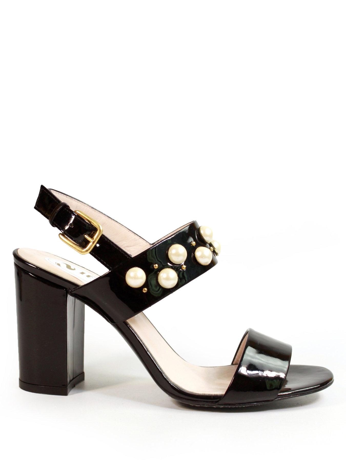 Босоножки It-girl модель 4854-black-lak Фото