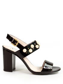 Босоножки It-girl модель 4854-black-lak Фото