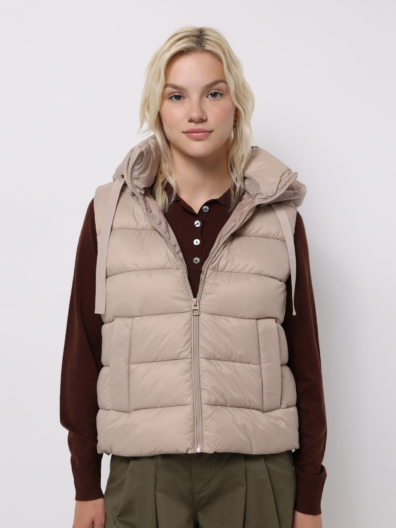 Куртки и дубленки Colin’s модель CL1075668_Q1.V1_BEI Фото