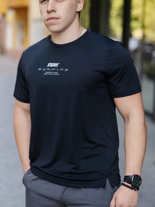 Футболка спортивна Peak модель F6242291-BLA Фото