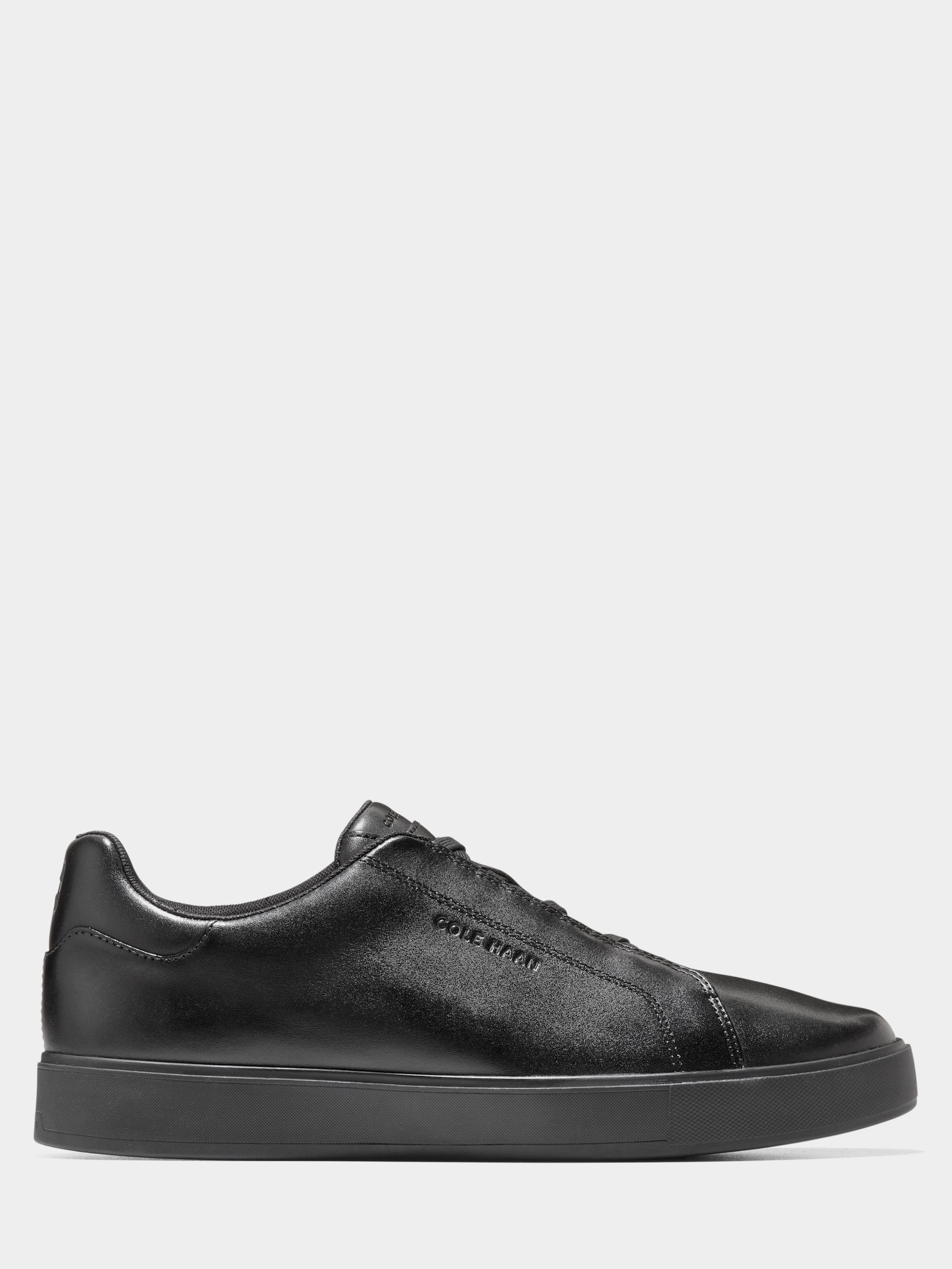 Шкіряні Чоловічі Кеди низькі Cole Haan  (C40903) колір чорний Cole Haan - купити в Україні