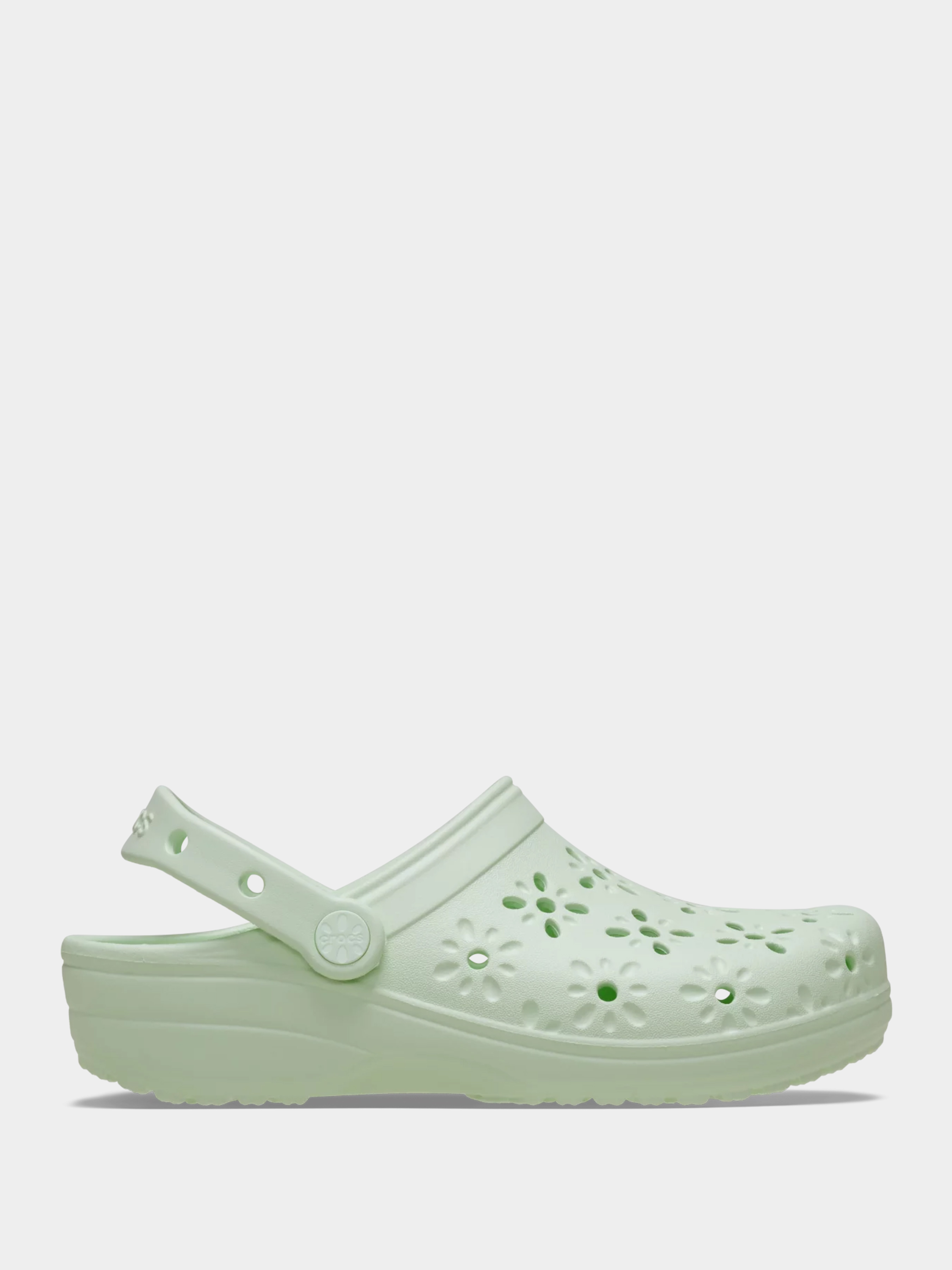 Жіноче Сабо Crocs  (210927JAD) колір м'ятний, матеріал синтетичний матеріал