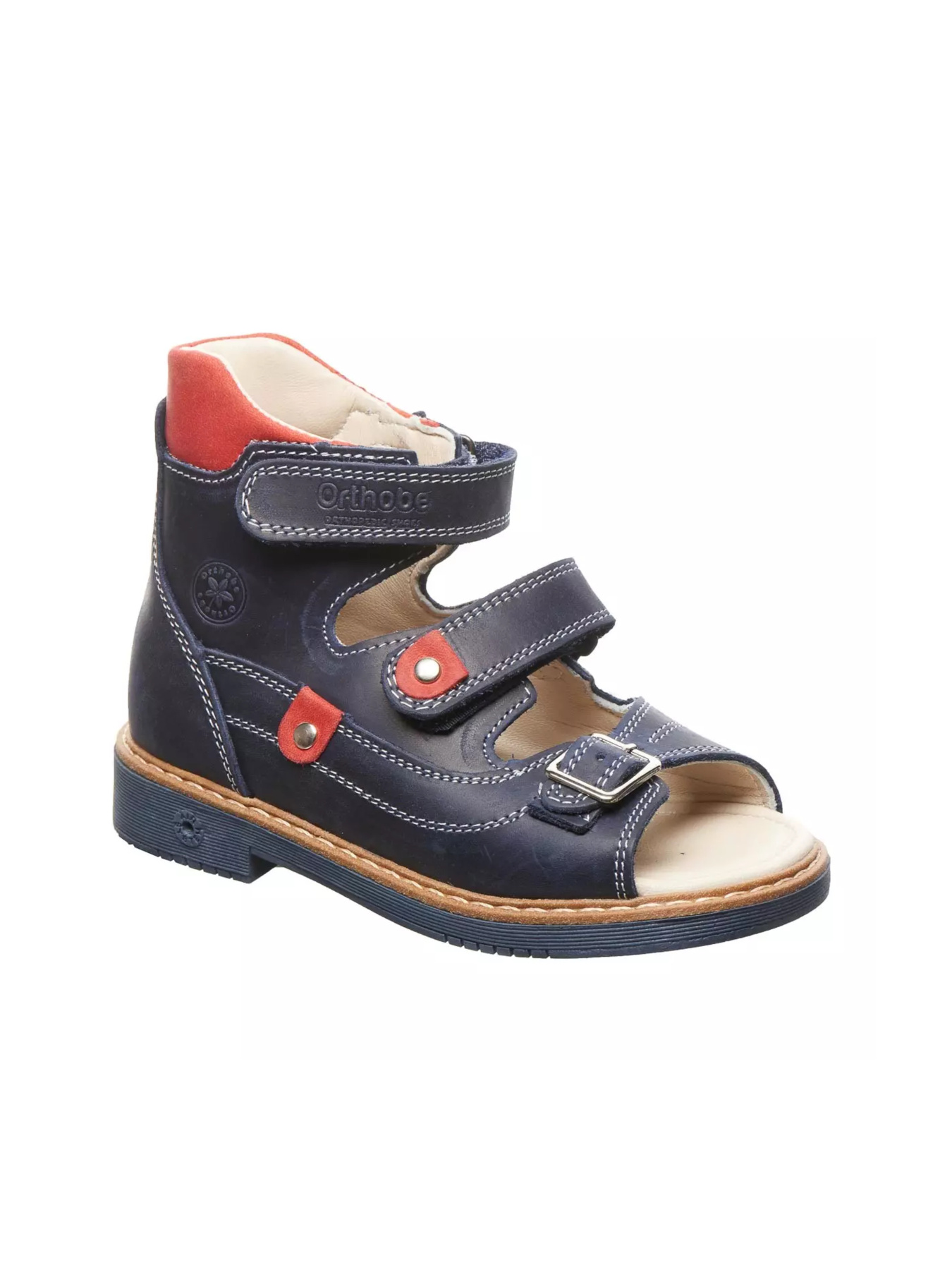 Сандалии Orthobe модель ORB-003-1-TBRED_Blau Фото