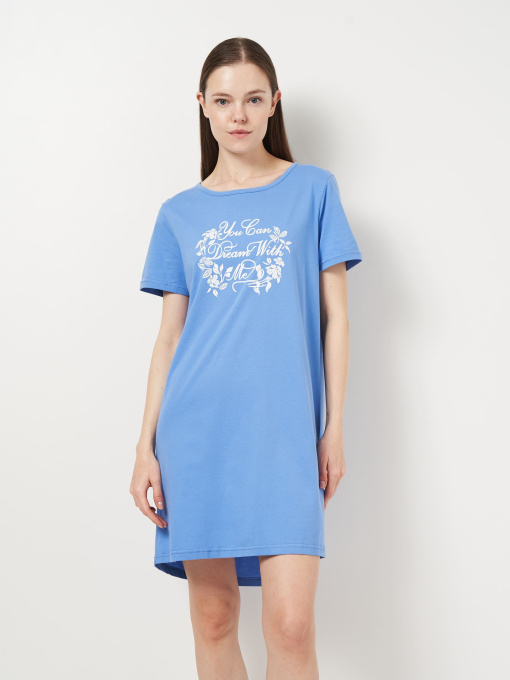 Ночная рубашка Роза модель 210133_dark_blue Фото