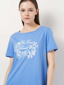 Ночная рубашка Роза модель 210133_dark_blue Фото