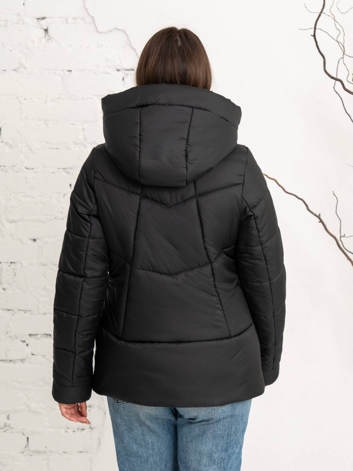 Зимняя куртка UVENTUM модель Gerda-RF-BLC Фото