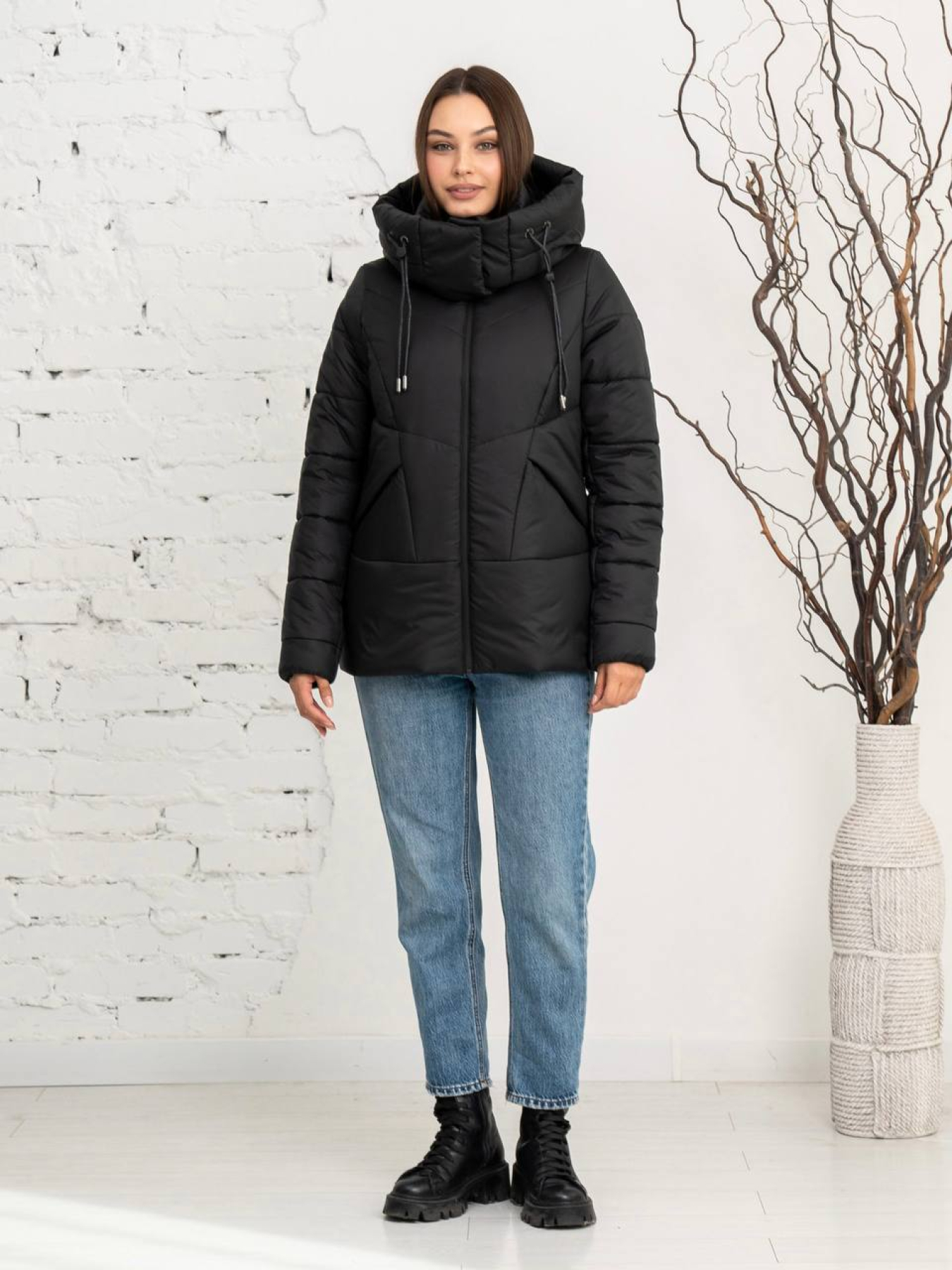 Зимняя куртка UVENTUM модель Gerda-RF-BLC Фото