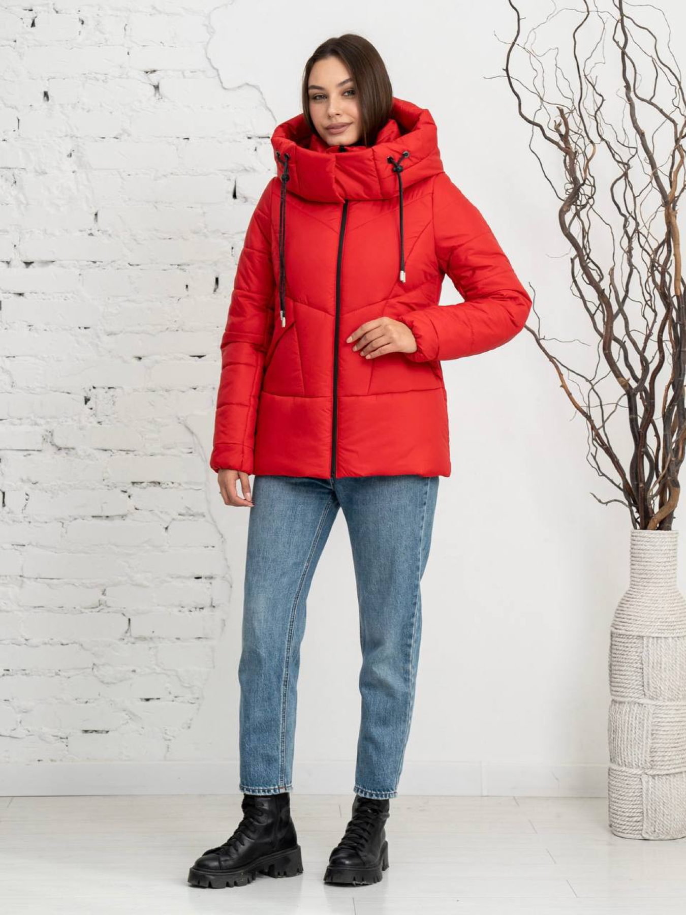 Зимняя куртка UVENTUM модель Gerda-RF-RED Фото