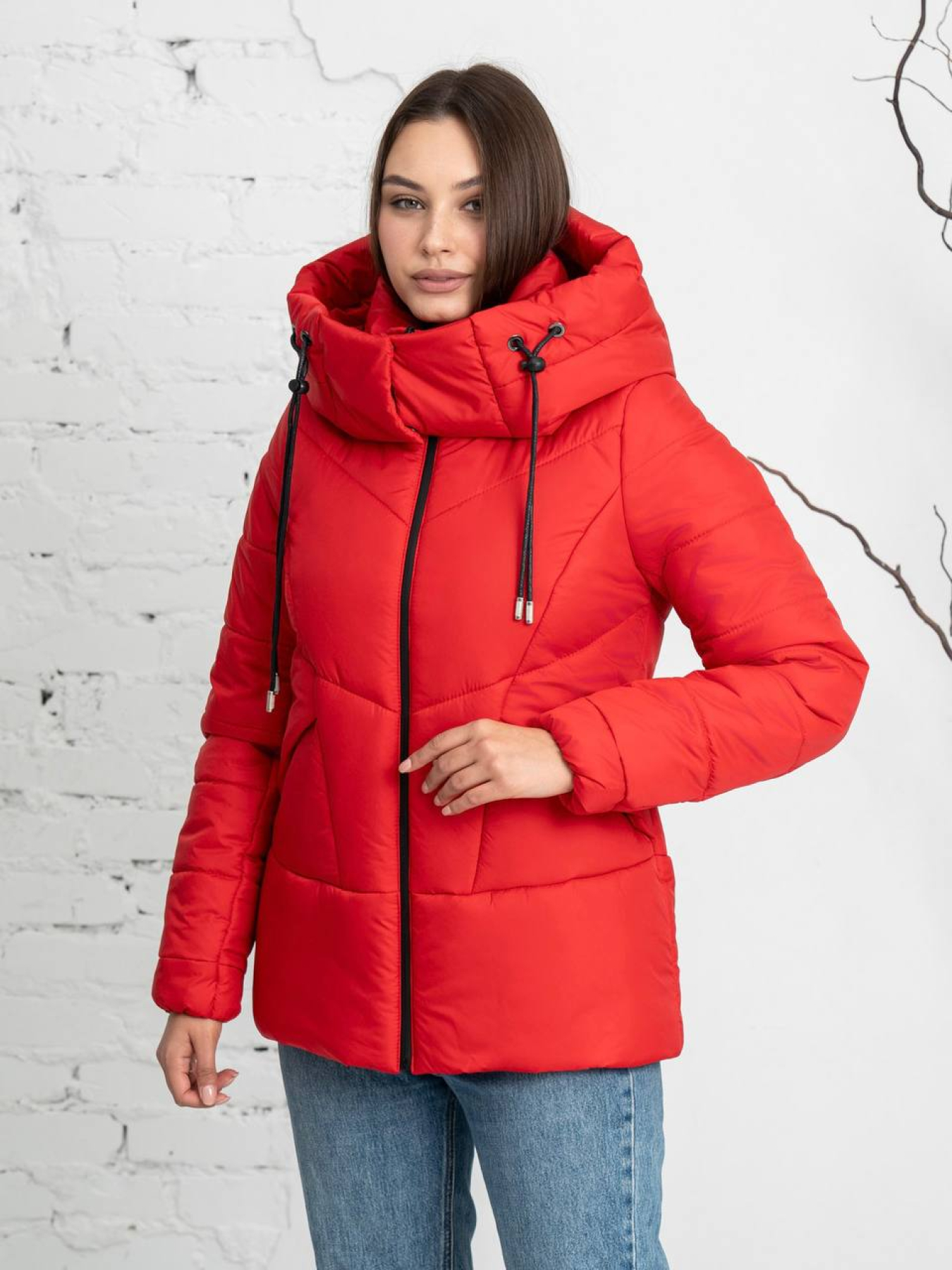 Зимняя куртка UVENTUM модель Gerda-RF-RED Фото