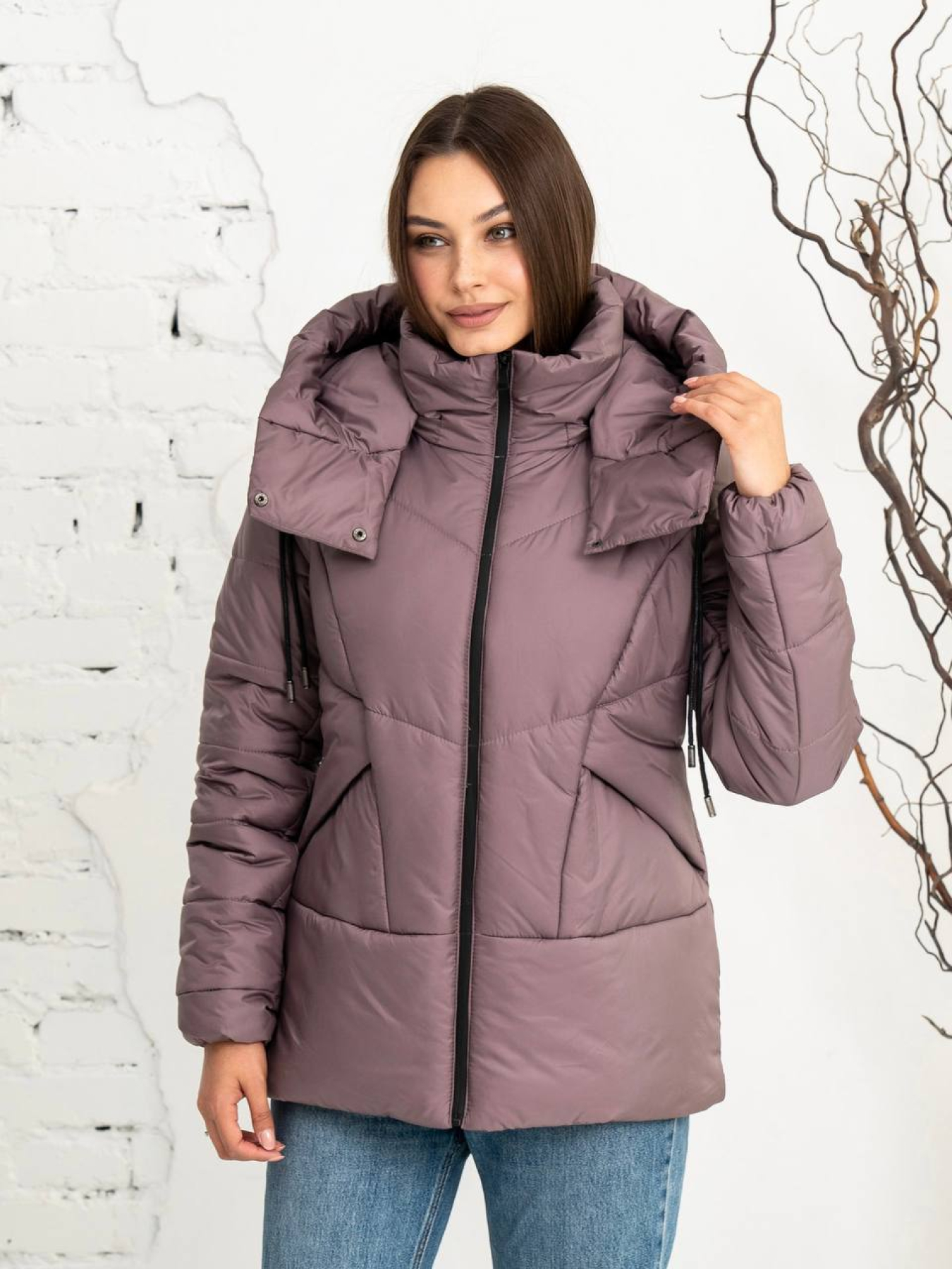 Зимняя куртка UVENTUM модель Gerda-RF-PINK Фото