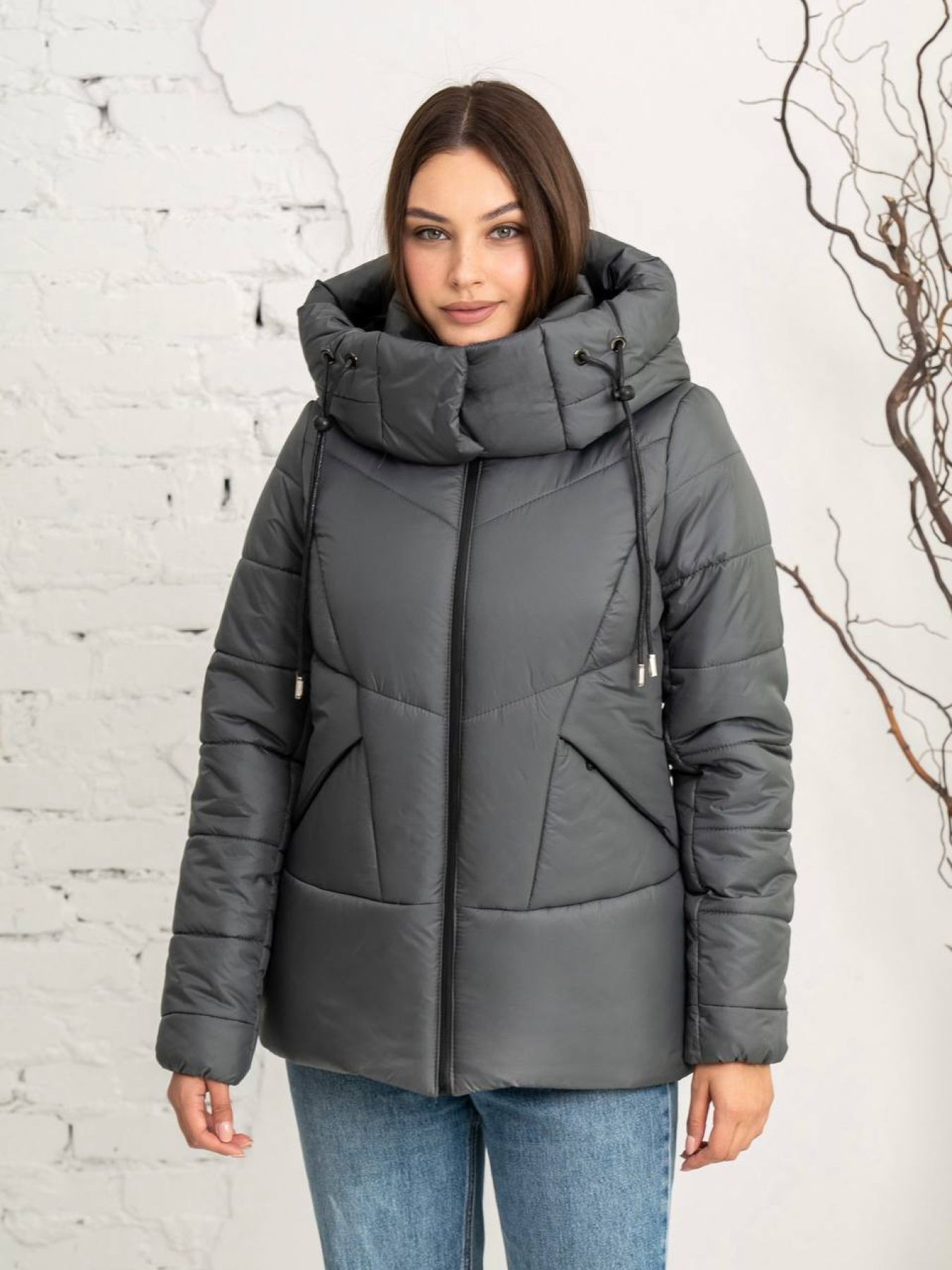 Зимняя куртка UVENTUM модель Gerda-RF-GR Фото