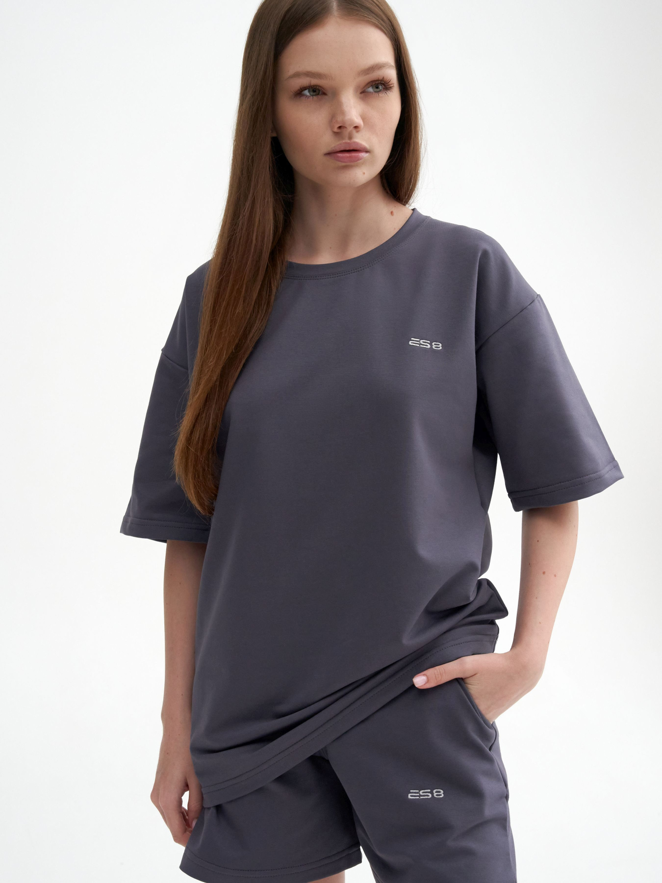 Повсякденний костюм ES8 модель 014-2-08009 Повсякденний костюм ES8 модель 014-2-08009 Фото