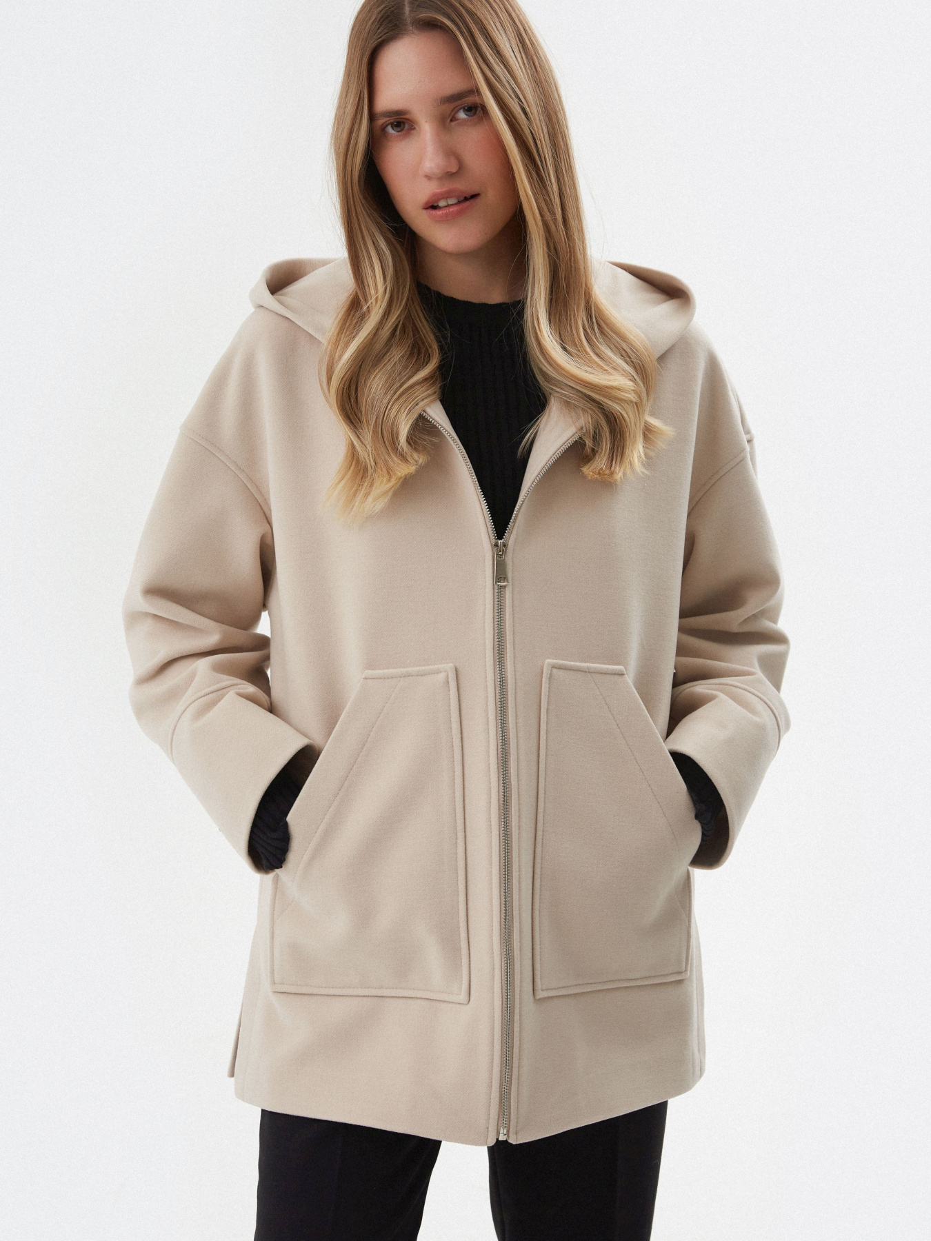 Пальто Estro модель 24-660-012523 Фото