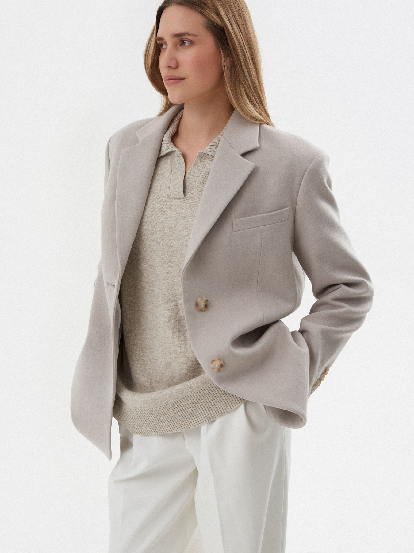 Пальто Estro модель 447-06105 Фото