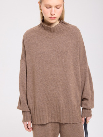 Костюм в'язаний ESTRO 4306-2-07408, колір коричневий модель 4306-2-07408 Фото